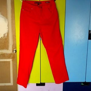 Red pants